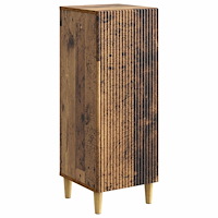 vidaXL Sideboard Gammalt trä 33 x 34,5 x 90 cm Konstruerat trä