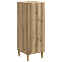vidaXL Sideboard Artisan-ek 33 x 34,5 x 90 cm Konstruerat trä
