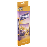 Legind A/S Diamond painting : Blommor, 30 x 30 cm
