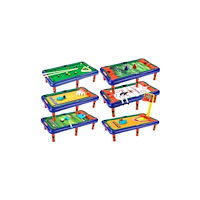 LEANToys Bordsspel Pikarzyki 6-i-1 biljard, hockey, soccer – LEAN Toy...