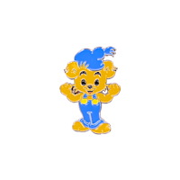 Nordic Souvenir Magnet Bamse, 55 mm, metall