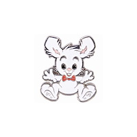 Nordic Souvenir Magnet Lille Skutt, 50 mm, metall