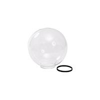 Solar Plus Fackel kula i klart glas Ø250 mm innerdiameter Ø98,5/94,5 mm