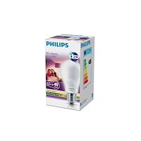 Philips Philips - LED-glödlampa - form: A60 - E27 - 6 W - varmt vitt ljus - 2700 K