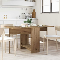 vidaXL Matbord 138 x 70 x 73,5 cm Konstruerat trä Artisan-ek
