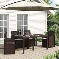vidaXL Sittkuddar 4 pcs Ljusgrå 47 x 36 x 2 cm Polyester