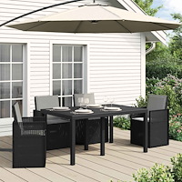 vidaXL Sitt- och Ryggkuddar 4 pcs Ljusgrå 47 x 45 x 2 cm Polyester