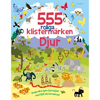 Susan Mayes 555 roliga klistermärken. Djur (häftad)