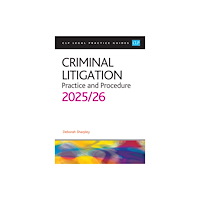 The University of Law Publishing Limited Criminal Litigation: 2025/26 (häftad, eng)