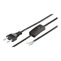 Goobay goobay - strömkabel - Eurokontakt till blank tråd - 1.5 m
