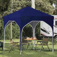 vidaXL Pop-up Partytält 194 x 194 x 245 cm Blå