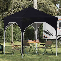 vidaXL Pop-up Partytält 194 x 194 x 245 cm Antracit
