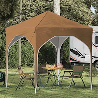 vidaXL Pop-up Partytält 194 x 194 x 245 cm Beige