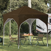 vidaXL Pop-up Partytält 194 x 194 x 245 cm Taupe