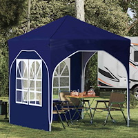 vidaXL Pop-up Partytält 192 x 192 x 245 cm Blå