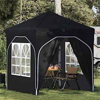 vidaXL Pop-up Partytält 192 x 192 x 245 cm Antracit