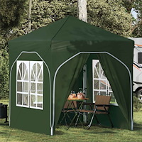 vidaXL Pop-up Partytält 192 x 192 x 245 cm Grön