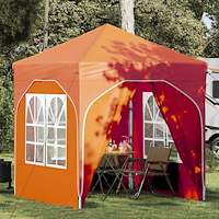 vidaXL Pop-up Partytält 192 x 192 x 245 cm Orange