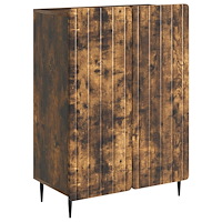 vidaXL Sideboard Rökt ek 66 x 34,5 x 92 cm Konstruerat trä