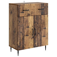 vidaXL Sideboard Gammalt trä 66 x 34,5 x 89,5 cm Konstruerat trä