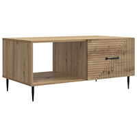vidaXL Kaffeebord Artisan-ek 90 x 50 x 40 cm Konstruerat trä
