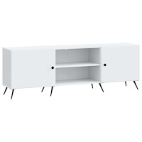 vidaXL TV-skåp Vit 150 x 31 x 50 cm Konstruerat trä