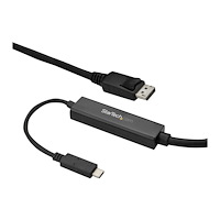 StarTech.com StarTech.com 9.8ft/3m USB C to DisplayPort 1.2 Cable 4K 60Hz, USB-C to DisplayPort Adapter Cable HBR2, USB Type-C DP Alt...