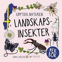 Emma Jansson Landskapsinsekter - pekbok (inbunden)