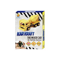 GO ON MAKE ME Mixer Truck Card Puzzle