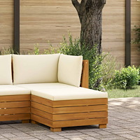 vidaXL Trädgårdspall Massivt Akaciaträ Brun