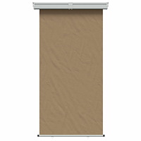 vidaXL Balkongsidomarkis 100% polyester, järn, stål