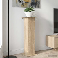 vidaXL Växtställ Sonoma-ek 30,5 x 30 x 100,5 cm Konstruerat trä