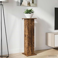 vidaXL Växtställ Rökt ek 30,5 x 30 x 100,5 cm Konstruerat trä