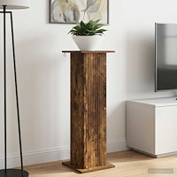 vidaXL Växtställ 2 pcs Rökt ek 30,5 x 30 x 100,5 cm Konstruerat trä