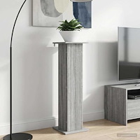 vidaXL Växtställ Grå sonoma-ek 30,5 x 30 x 100,5 cm Konstruerat trä