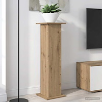 vidaXL Växtställ Artisan-ek 30,5 x 30 x 100,5 cm Konstruerat trä