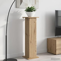 vidaXL Växtställ 2 pcs Artisan-ek 30,5 x 30 x 100,5 cm Konstruerat trä