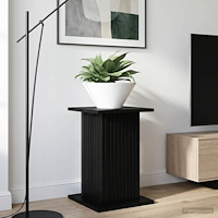 vidaXL Växtställ Svart 30,5 x 30 x 43 cm Konstruerat trä