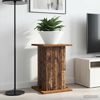 vidaXL Växtställ 2 pcs Gammalt trä 30,5 x 30 x 43 cm Konstruerat trä