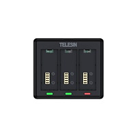 Telesin Laddare för 3 batterier till GoPro HERO 13 Telesin (S0-BCG-1...