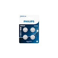 Philips PHILIPS CR2025 litium knappcellsbatteri 4-pack