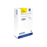 EPSON Epson T7554 - XL-storlek - gul - original - bläckpatron