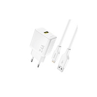 Dudao Dudao A23LEU adapter 12 W 1xUSB-A (1 m USB-A till Lightning-...