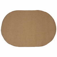 vidaXL Områdesmattor Naturlig 122 x 183 cm Jute