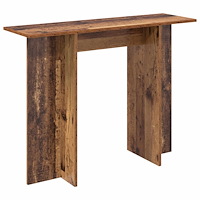 vidaXL Konsolbord Gammalt trä 100 x 30 x 75 cm Konstruerat trä