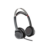 Plantronics Poly Voyager Focus UC B825-M - inget laddningsställ - headset - för Microsoft Lync