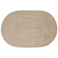 vidaXL Områdesmattor Vit 122 x 183 cm Jute