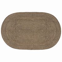 vidaXL Områdesmattor Svart 152 x 245 cm Jute