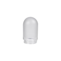 TEKNISK BELYSNING Slagtåligt sandblästrat stallglas, Ø97 mm, med 84,5 mm gänga