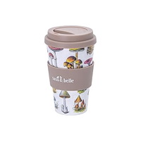 SASS & BELLE Vintage Mushroom Travel Coffee Cup